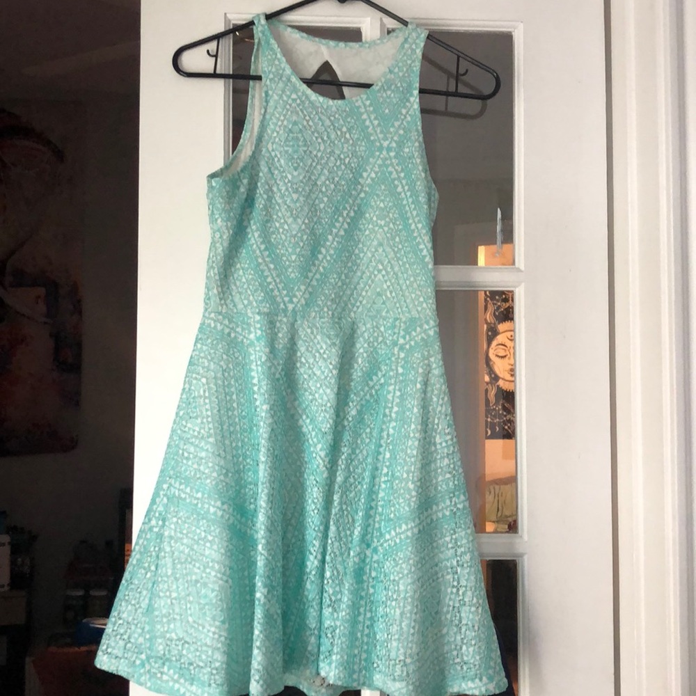 Teal Midi Dress